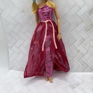 Barbie Spectacular Fashions Vintage 1984 3 Piece Pink Shimmer Outfit #9146